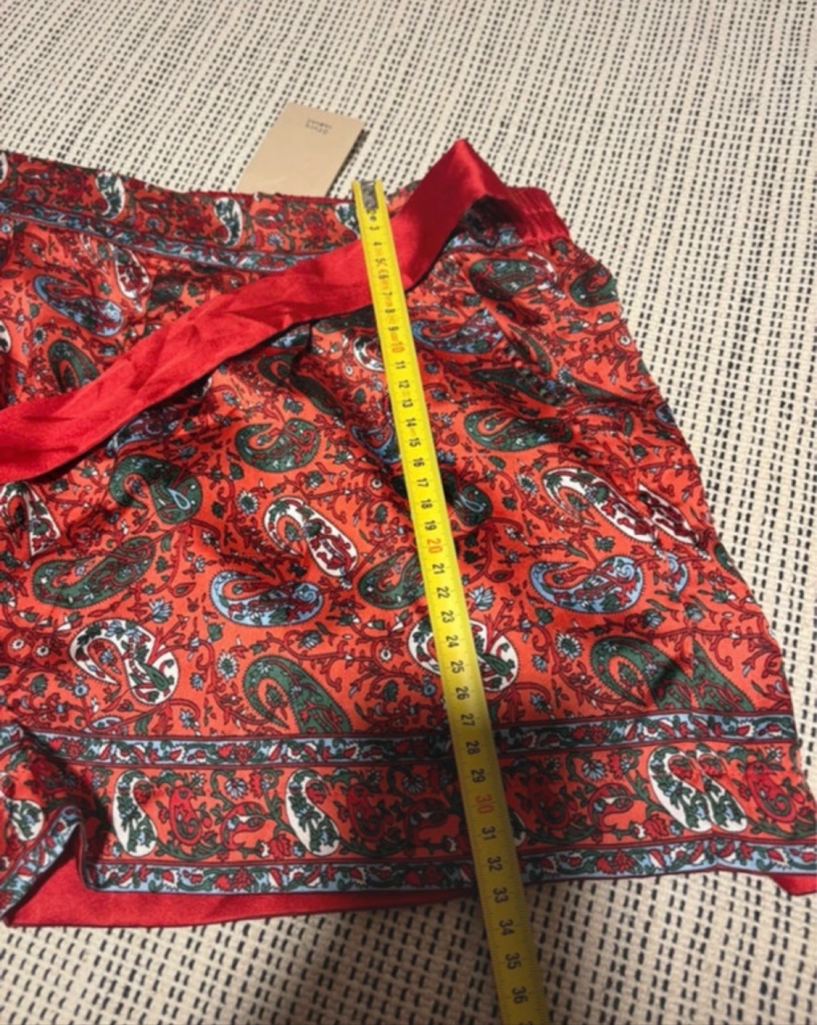 Shorts fluidos estampados Sfera L estilo boho paisley – photo 11